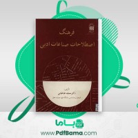 دانلود کتاب فرهنگ اصطلاحات صناعات ادبی دکتر محمد طباطبایی (PDF📁) 117 صفحه